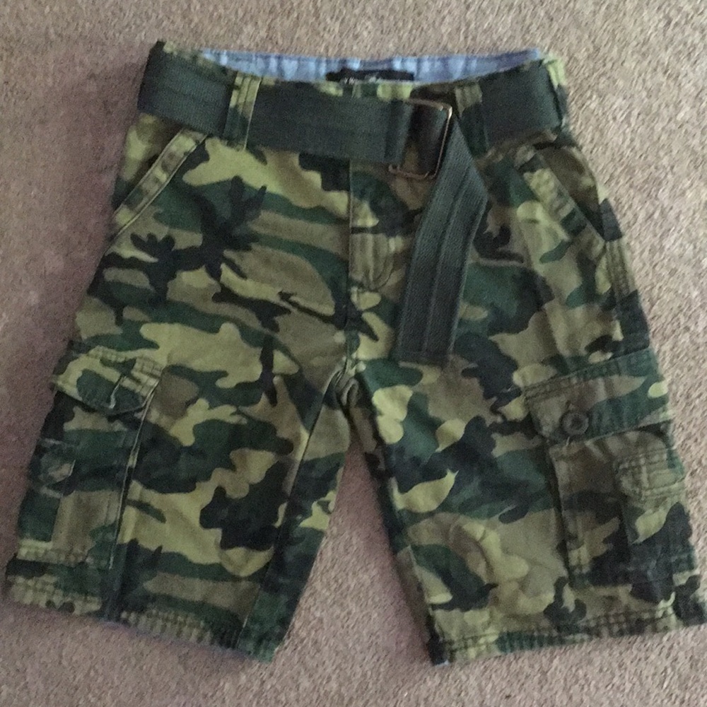 U.S. Polo Assn. Boys' army fatigues Short